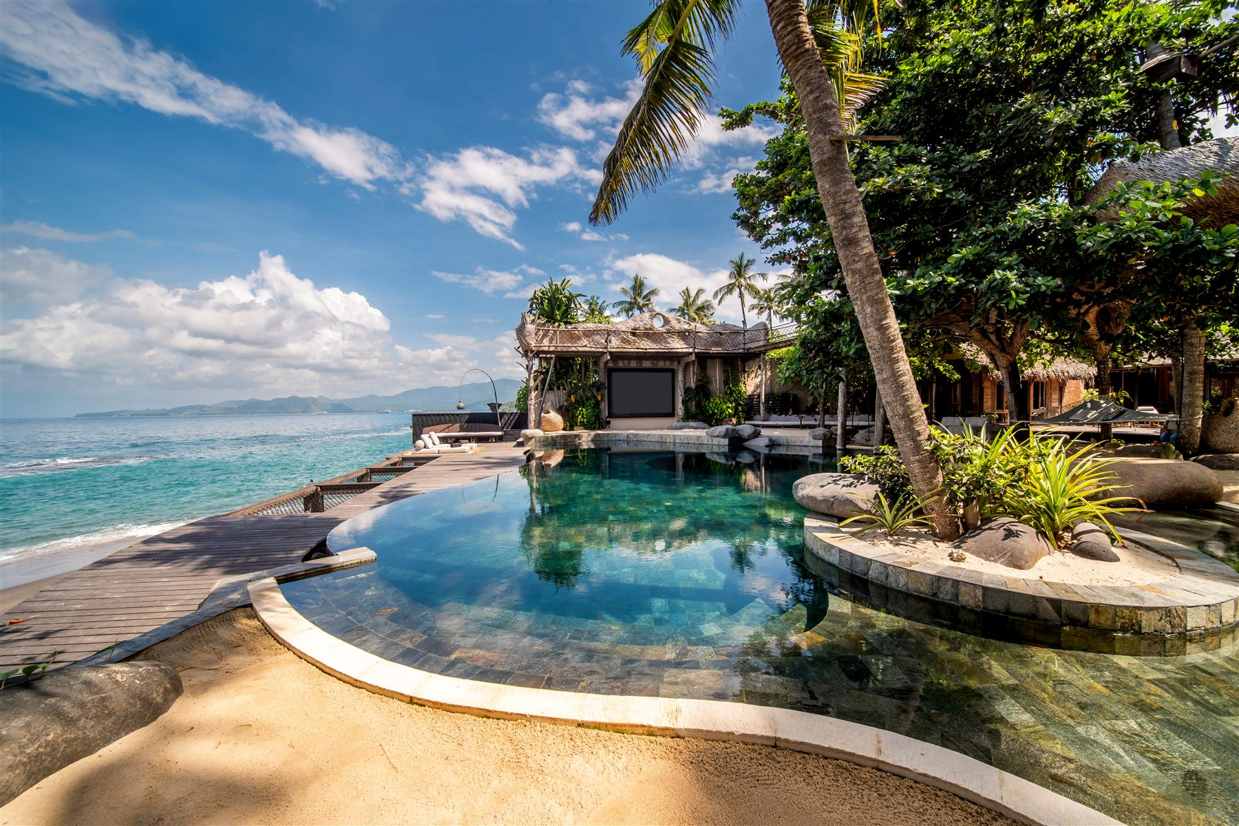 The Seed, a private oceanfront hideaway in Candidasa, East Bali